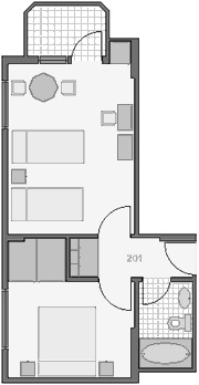 Akçakoca Diapolis Otel Odalar ve Planlar
